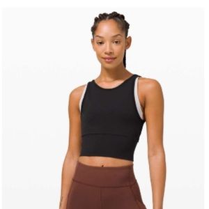 Lululemon power pivot ribbed tank top